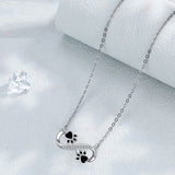 Chaîne — Patte Amour Infini avec Zirconia