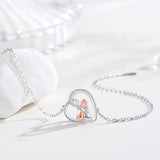 Bracelet d'Amitié Ajustable — Motif Chien