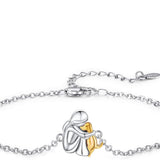 Bracelet d'Amitié Ajustable — Motif Chien