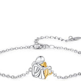 Bracelet d'Amitié Ajustable — Motif Chien