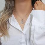 Collier Argent — Cœur "Compagnon Loyal"