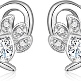 Boucles d'oreilles — Empreintes de Patte et Cœur pour Amoureux des Animaux