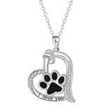 Collier — Cœur et Patte "Compagnons Loyaux"