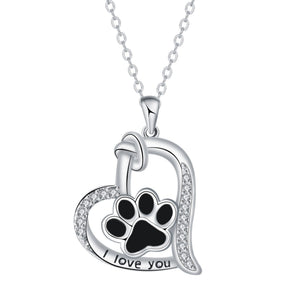 Collier — Cœur et Patte "Compagnons Loyaux"