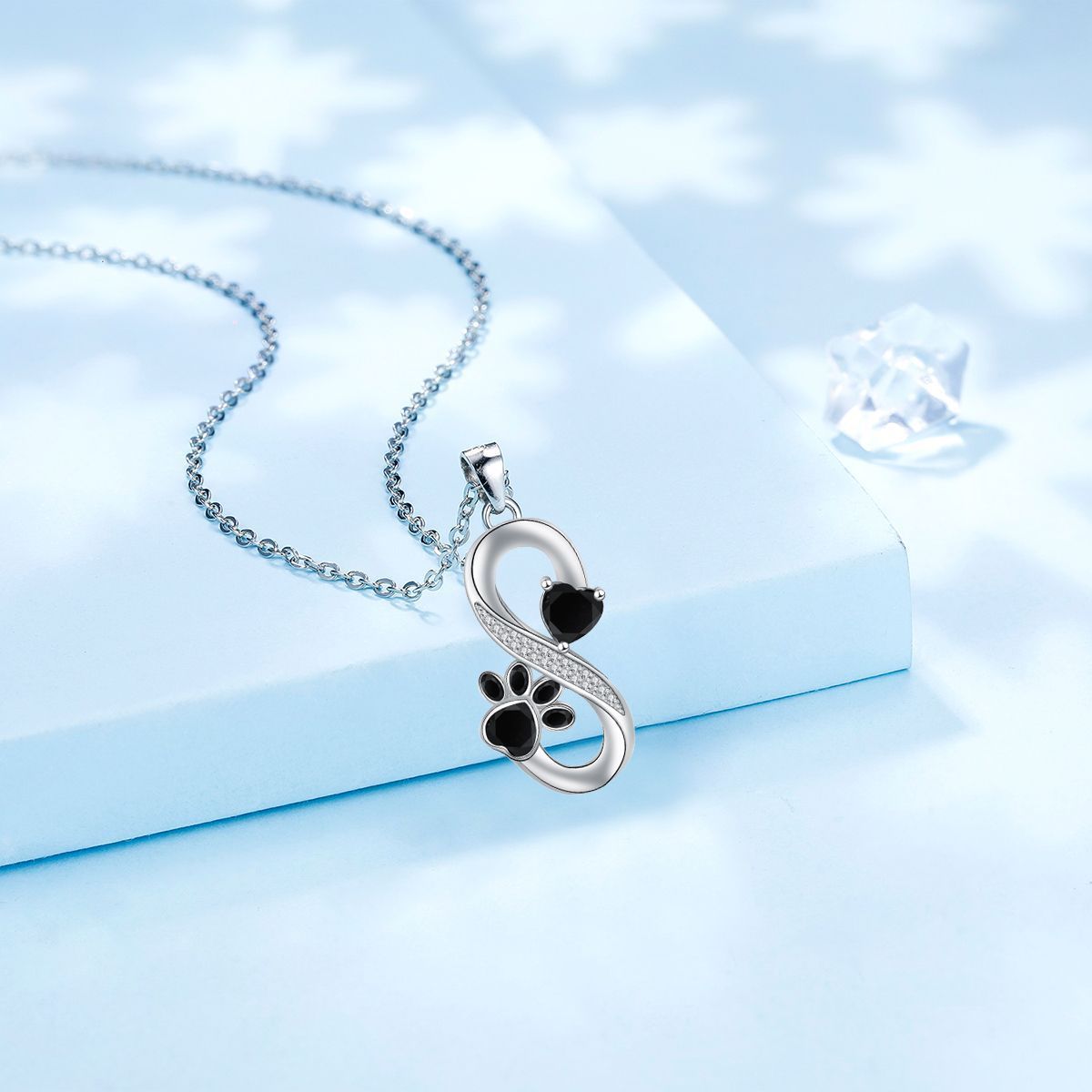 Collier — Cœur, Infini et Patte