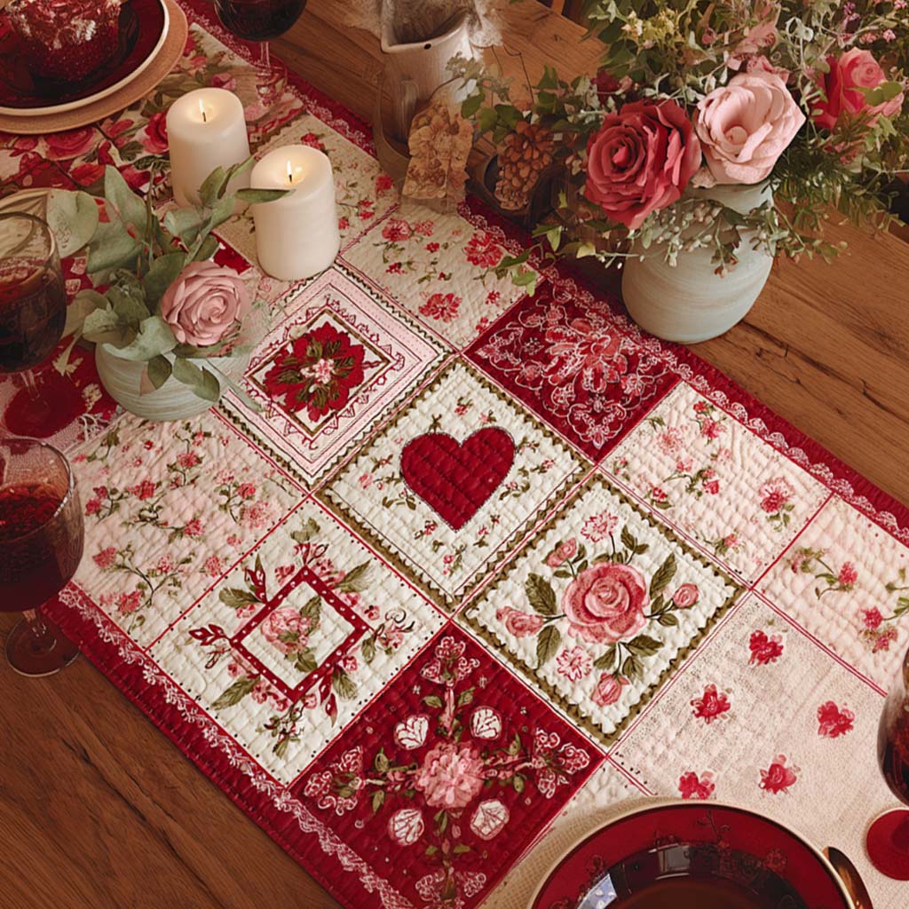 Nappe — Cœurs et Roses