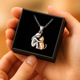 Collier Porte-Bonheur — Motif Chat