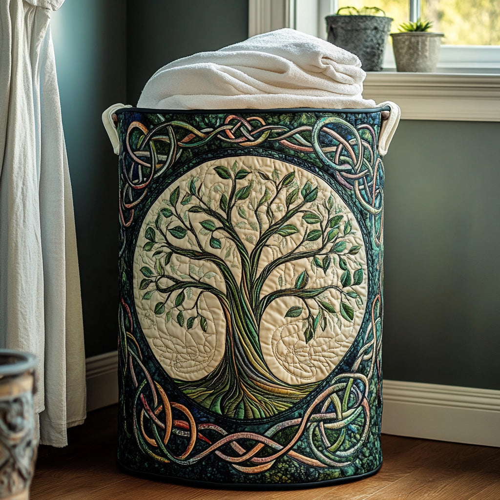 Panier à linge — Arbre de Vie Coloré