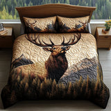 Parure de lit matelassée 3 pièces — Animaux de la Forêt