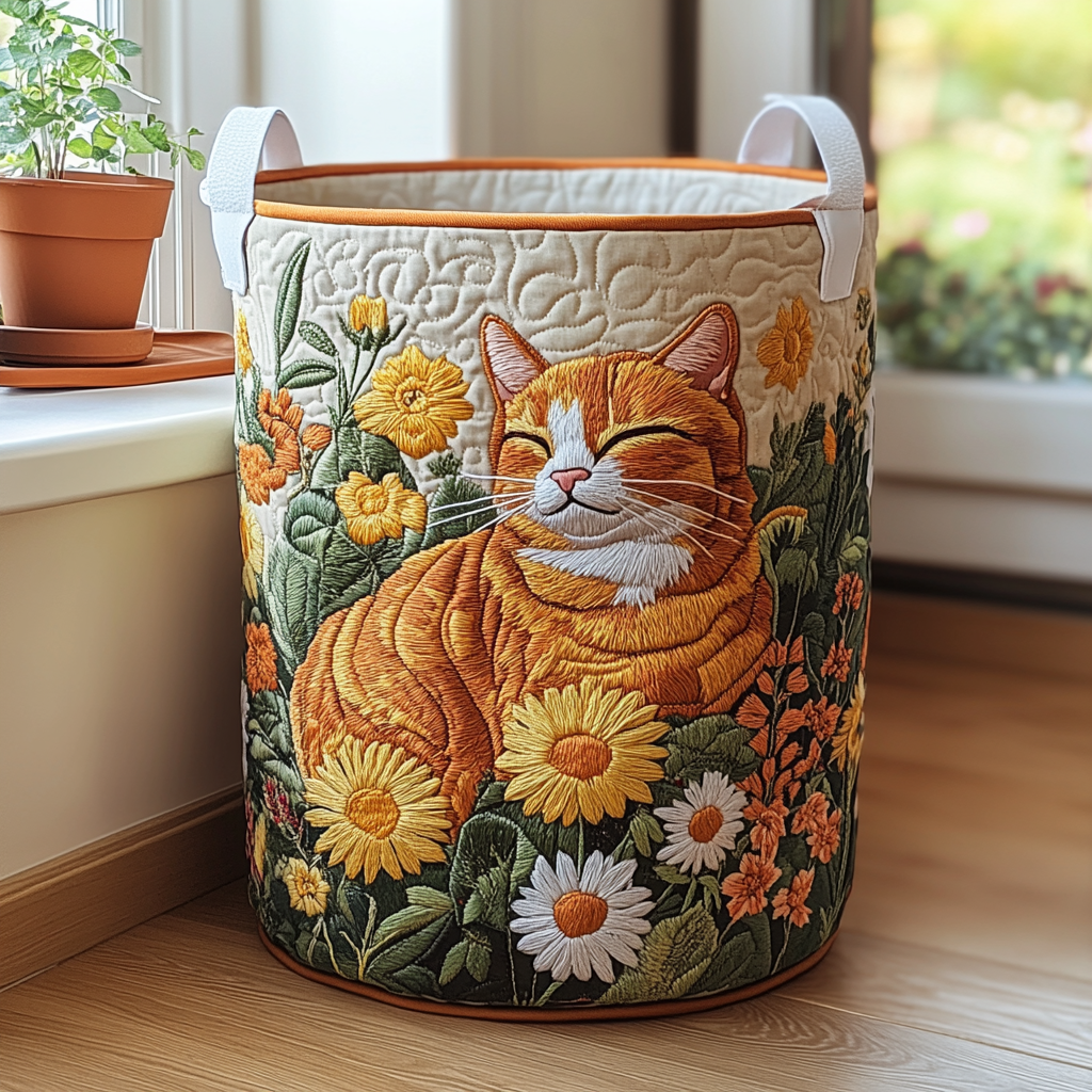 Panier à linge — Chat des Bois