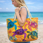 Sac de plage — Rêves de Tortue Corail