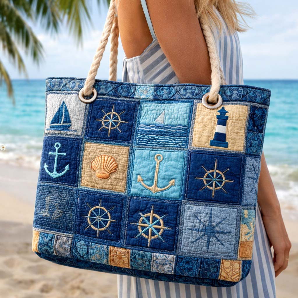 Sac de plage — Nautique Bleu