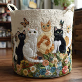 Panier à linge — Chats du Jardin