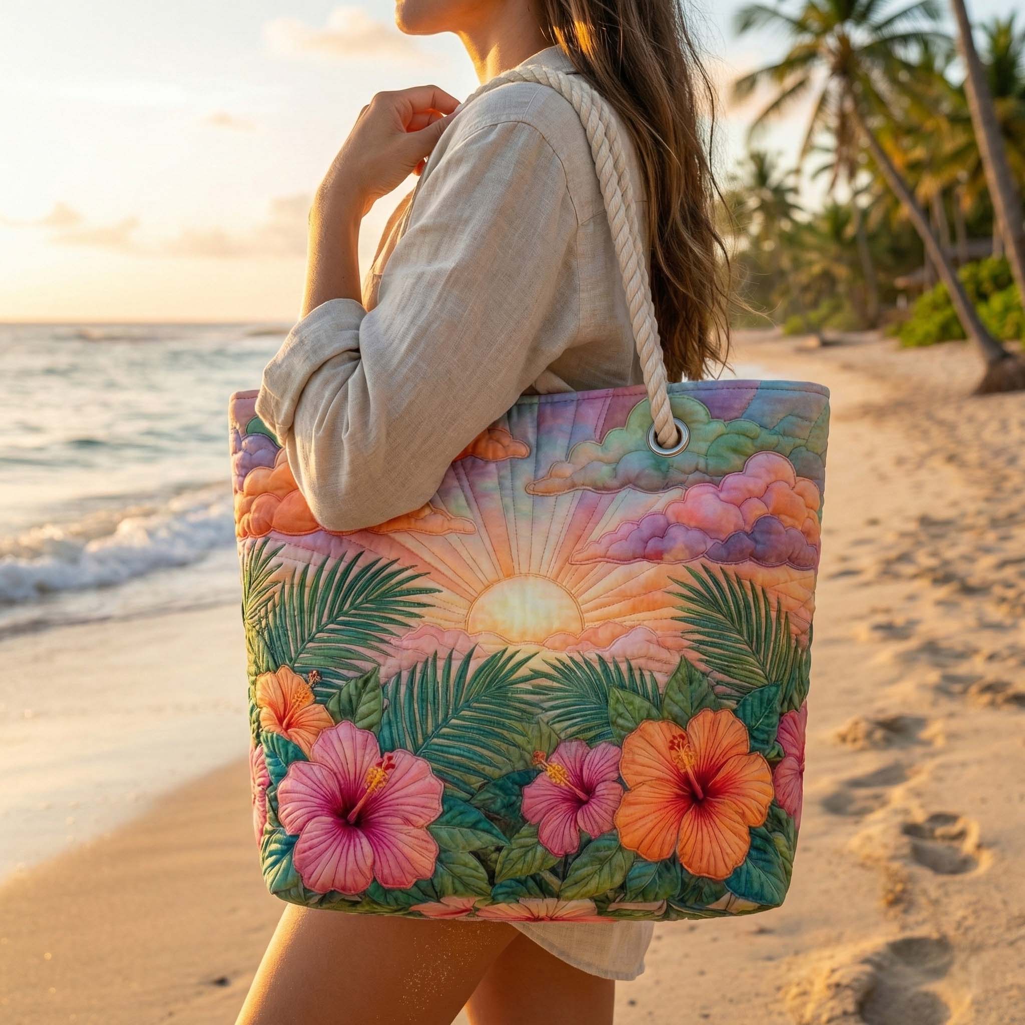 Sac de plage — Aube Tropicale