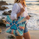 Sac de plage — Empreintes de Pattes