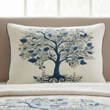 Coussin décoratif — Sérénité Bleue