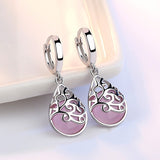 Boucles d'oreilles — Arbre de Vie en Argent