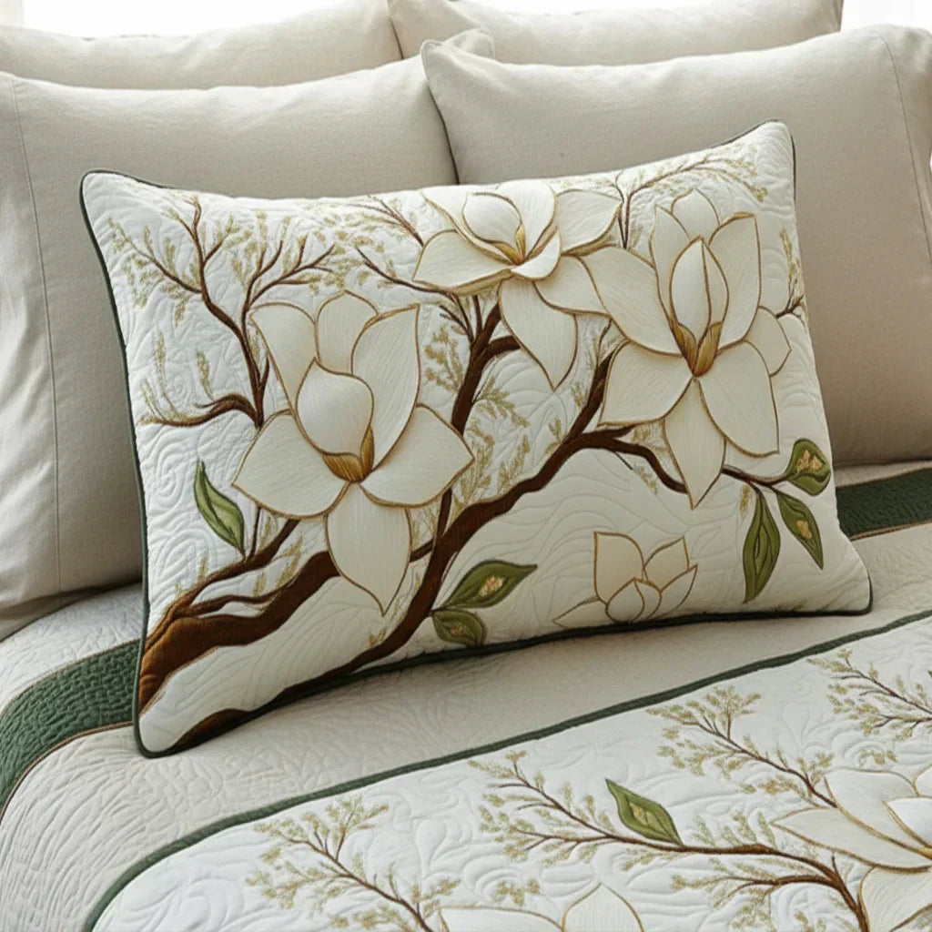 Coussin décoratif — Fleur de Magnolia