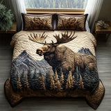 Parure de lit matelassée 3 pièces — Animaux de la Forêt