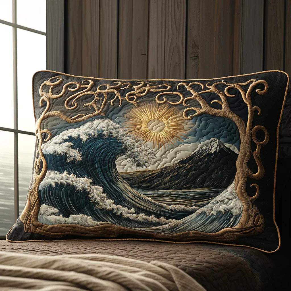 Coussin décoratif — Vagues de l'Océan