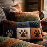 Coussin décoratif — Prairie d'Empreintes