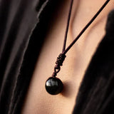 Bracelet Obsidienne Zen — Or