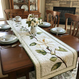 Chemin de table matelassé — Magnolia Rustique