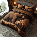 Parure de lit matelassée 3 pièces — Sentiers Sauvages
