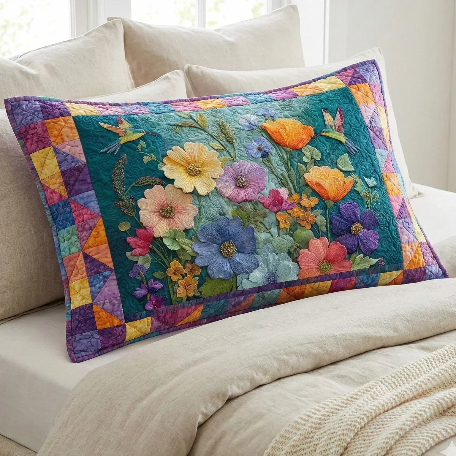 Coussin décoratif — Rêve de Pétales Doux