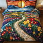 Parure de lit matelassée 3 pièces — Rayon de Soleil