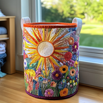 Panier à linge — Tournesol en Fleur
