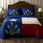 Parure de lit matelassée 3 pièces — Fierté du Texas