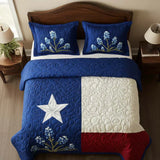 Parure de lit matelassée 3 pièces — Fierté du Texas