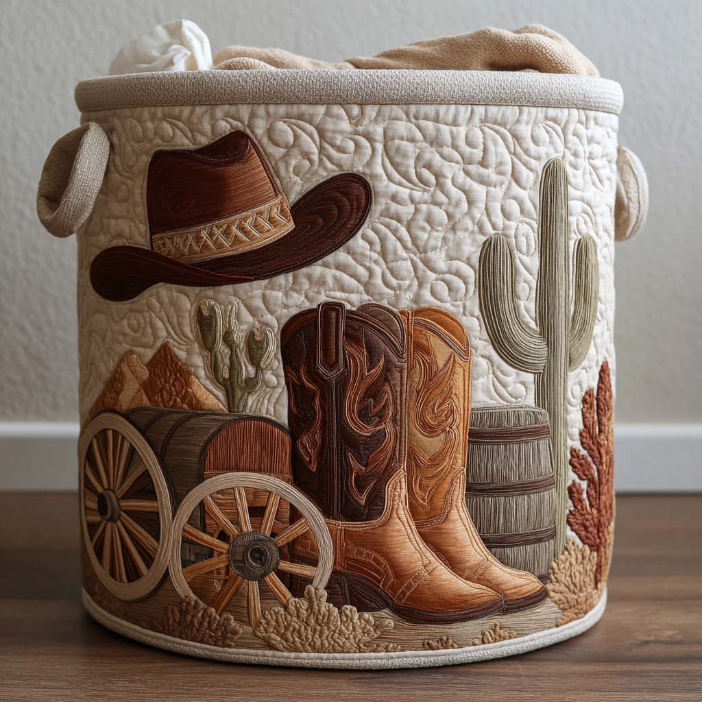 Panier à linge — Esprit Western