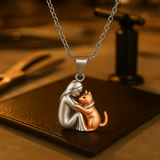 Collier Porte-Bonheur — Motif Chat