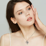 Collier — Ours de l'Amitié Argent et Noir