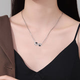 Chaîne — Patte Amour Infini avec Zirconia