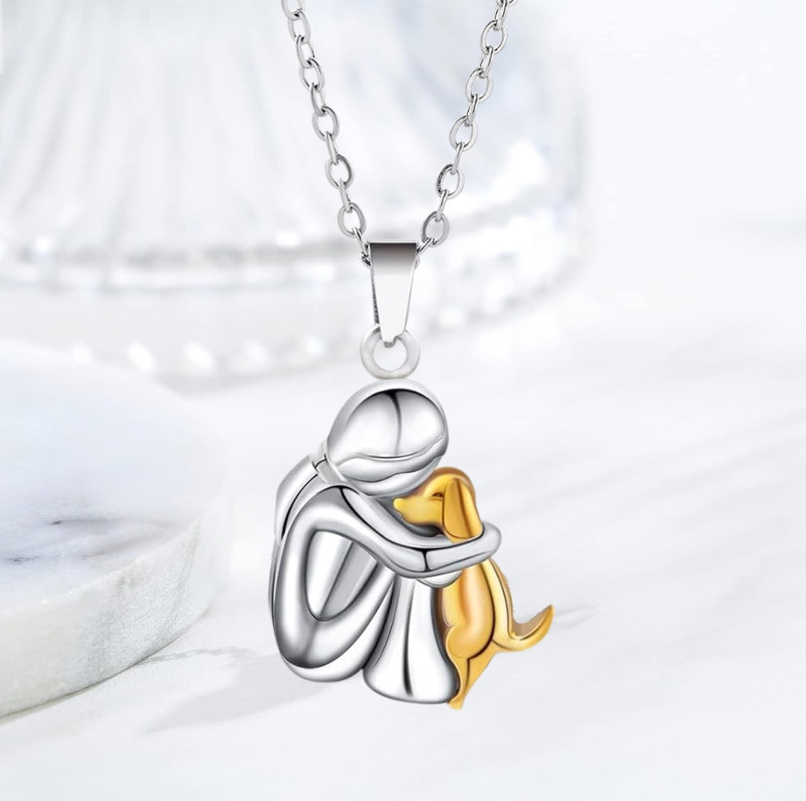 Collier Porte-Bonheur — Motif Chien