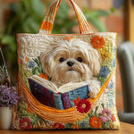 Sac — Shih Tzu, Livre & Fleurs