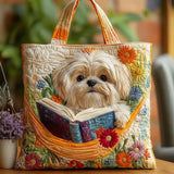 Sac — Shih Tzu, Livre & Fleurs