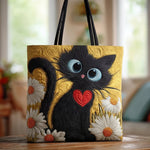 Sac — Chat Noir, Cœur & Marguerites