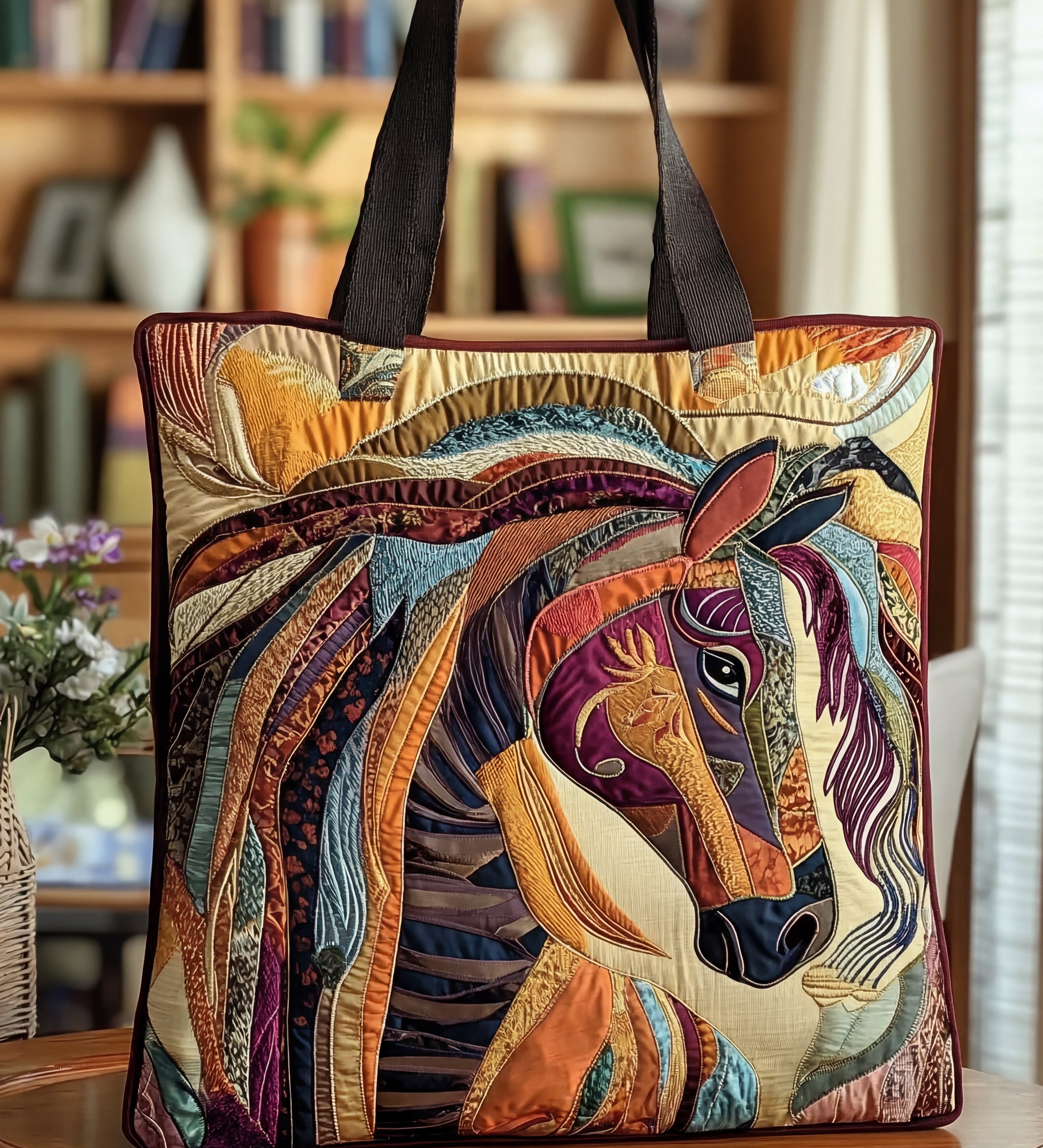 Sac — Cheval en Mosaïque
