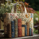 Sac Matelassé — Livres & Fleurs
