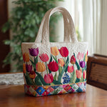 Sac Matelassé — Tulipe