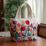 Sac Matelassé — Tulipe
