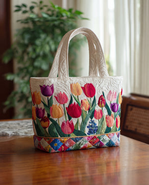 Sac Matelassé — Tulipe