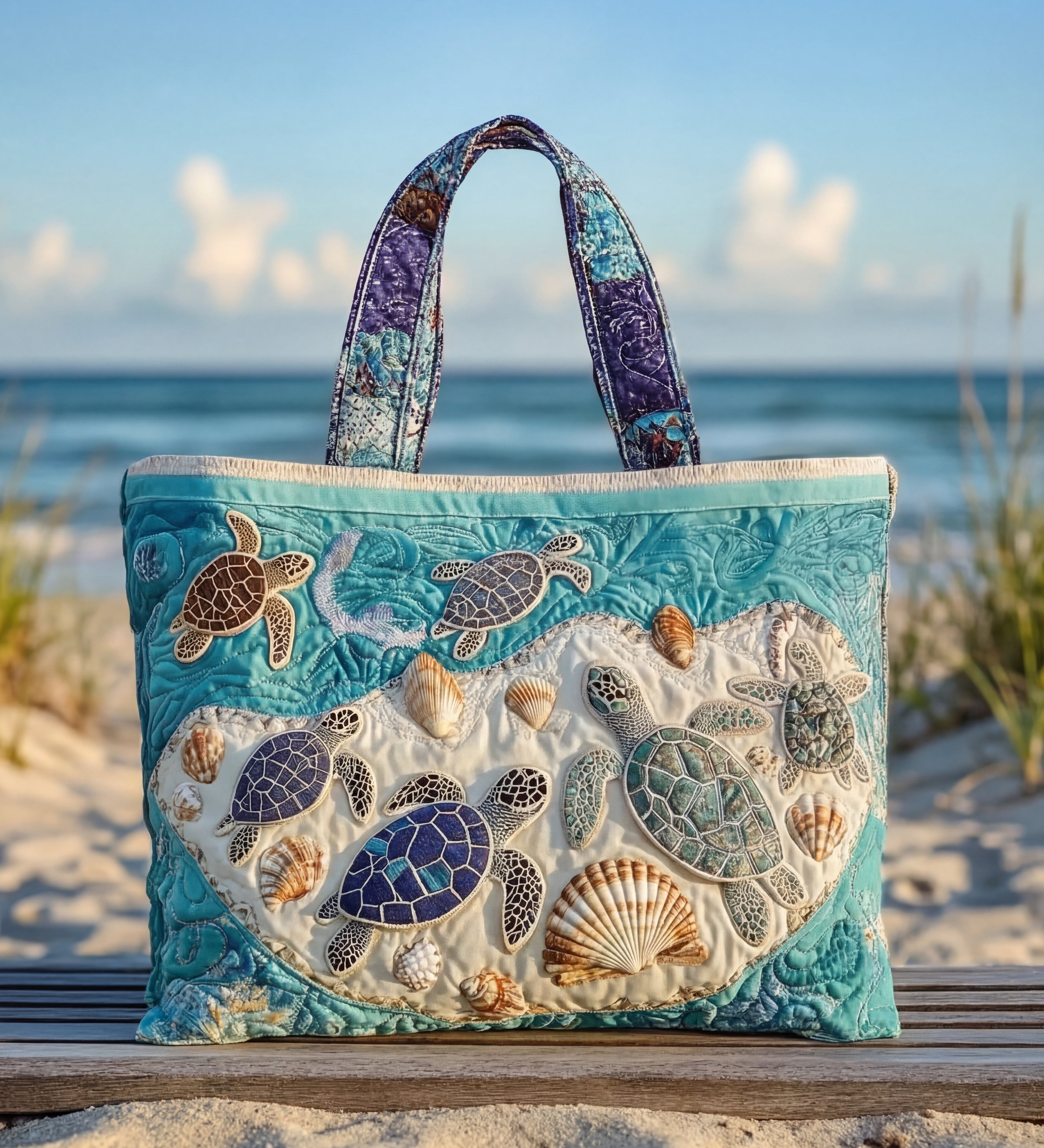 Sac Matelassé — Étreinte de Tortue