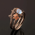 Bague — Pierre de Lune Naturelle