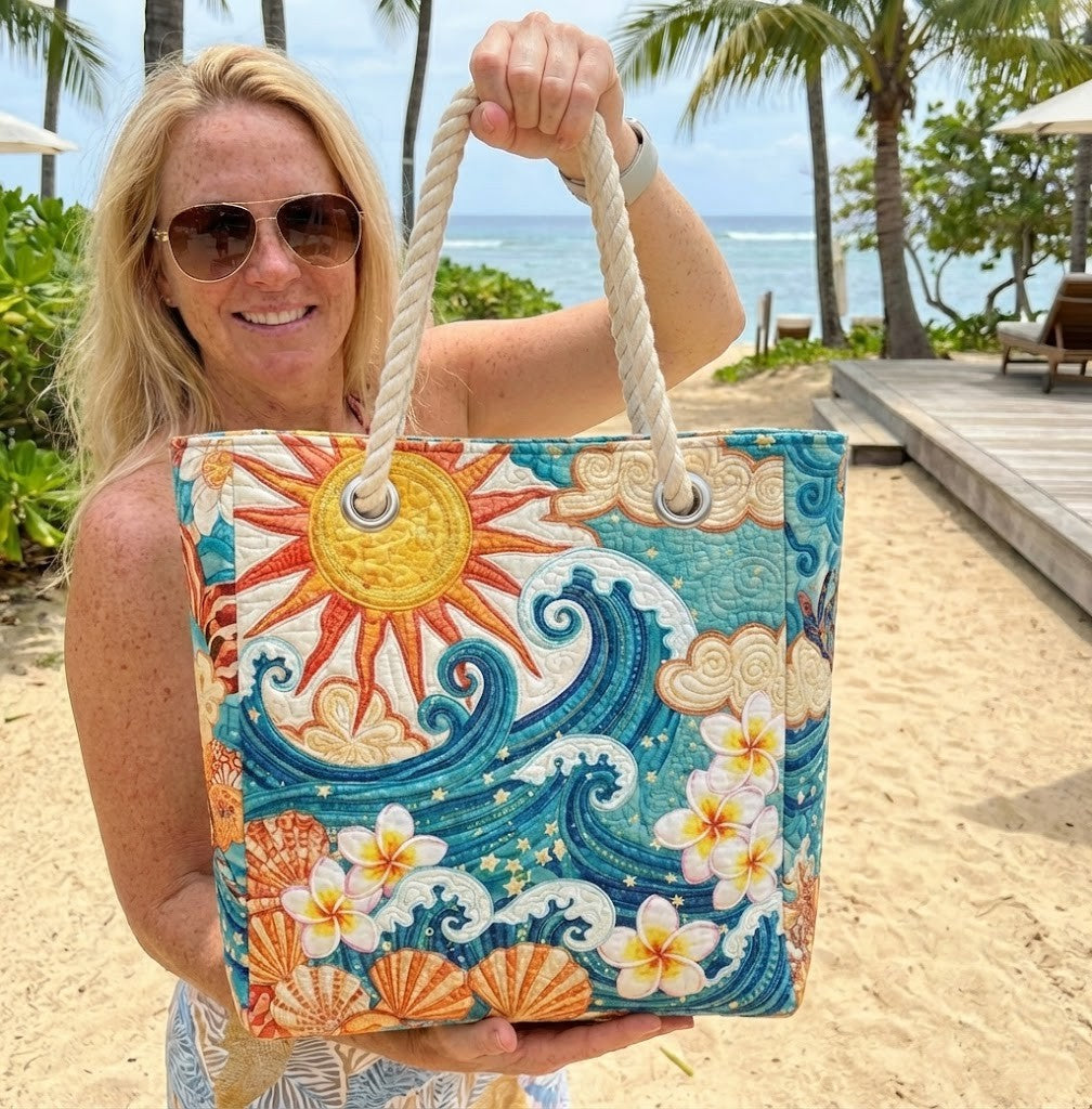 Sac de plage — Halo Chaleureux