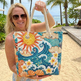 Sac de plage — Halo Chaleureux